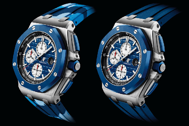 Audemars Piguet chronographs blue