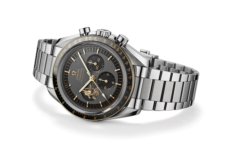 OMEGA Speedmaster Apollo 11 – 50th Anniversary Limited Edition Moonshine Gold of 1,014