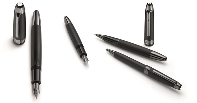 Montblanc Meisterstuck Ultra Black Special Edition in matt black Day Night Magazine